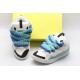 Lanvin Curb Sneaker White Light Blue