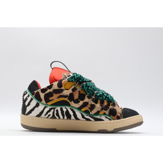 Lanvin Curb Sneaker Animal