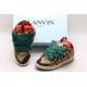 Lanvin Curb Sneaker Animal