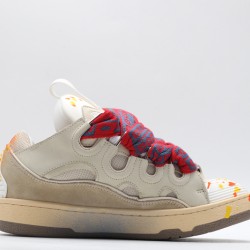 Lanvin Curb Sneaker Yellow Blue Multicolor