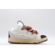 Lanvin Curb Sneaker White Black Multicolor