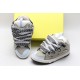 Lanvin Curb Sneaker White Grey UNC