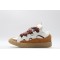 Lanvin Curb Sneaker White Brown