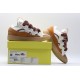 Lanvin Curb Sneaker White Brown