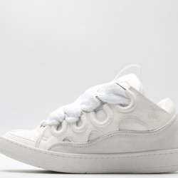 Lanvin Curb Sneaker White 