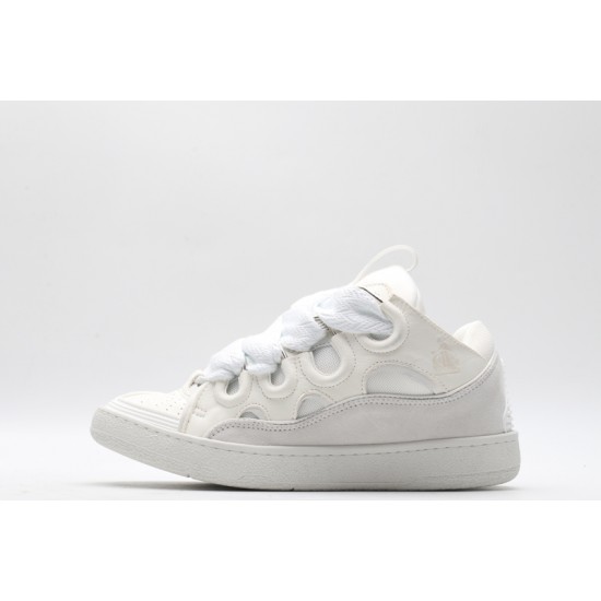 Lanvin Curb Sneaker White 