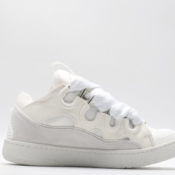 Lanvin Curb Sneaker White 