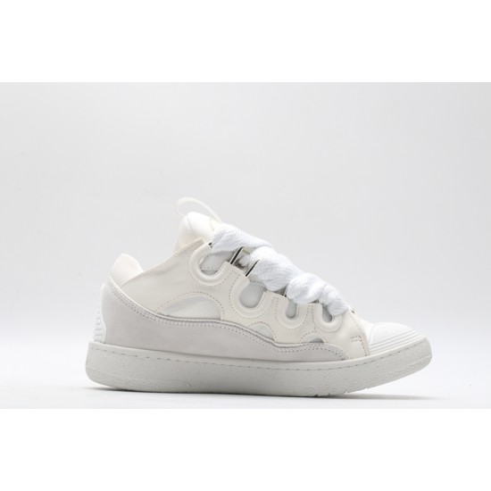 Lanvin Curb Sneaker White 