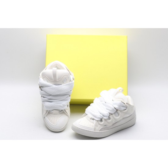 Lanvin Curb Sneaker White 