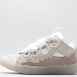 Lanvin Curb Sneaker Beige Brown