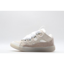 Lanvin Curb Sneaker Beige Brown