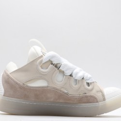 Lanvin Curb Sneaker Beige Brown