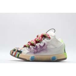 Lanvin Curb Sneaker Gallery Dept White Multicolor