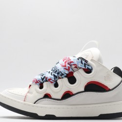 Lanvin Curb Sneaker Light Grey Blue Black Red