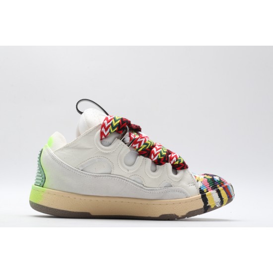 Lanvin Curb Sneaker Gallery Dept White Multicolor