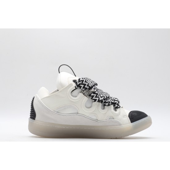 Lanvin Curb Sneaker White Black