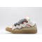 Lanvin Curb Sneaker White Black Red