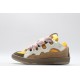 Lanvin Curb Sneaker White Yellow Pink