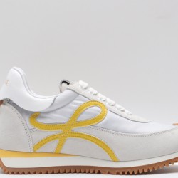 Loewe Flow Runner Low White Grey Yellow