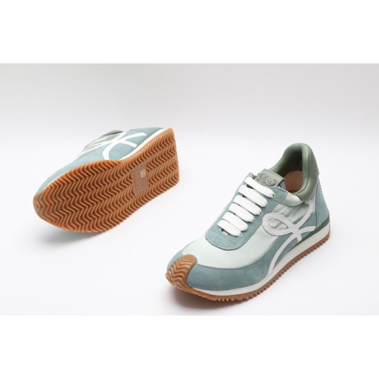 Loewe Flow Runner Low Black Mint White