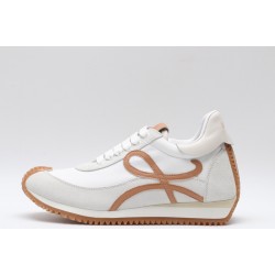 Loewe Flow Runner Low White Dark Curry