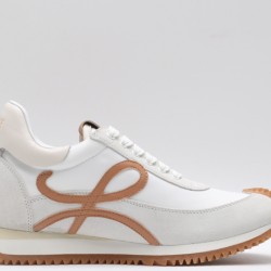 Loewe Flow Runner Low White Dark Curry