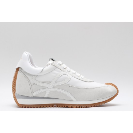 Loewe Flow Runner Low White Grey Gum