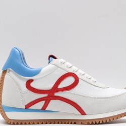 Loewe Flow Runner Low White Red Grey Blue