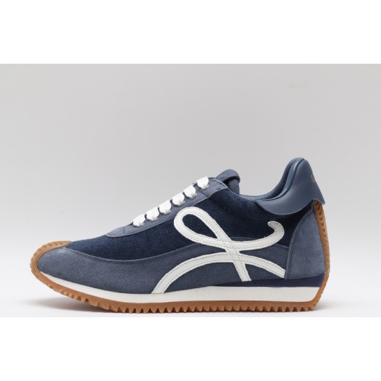 Loewe Flow Runner Low Midnight Navy White Gum