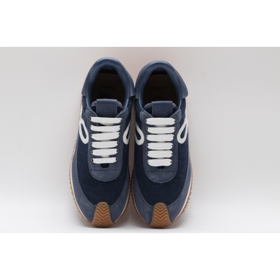 Loewe Flow Runner Low Midnight Navy White Gum