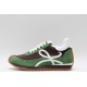 Loewe Flow Runner Low Green Brown White Gum