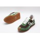 Loewe Flow Runner Low Green Brown White Gum