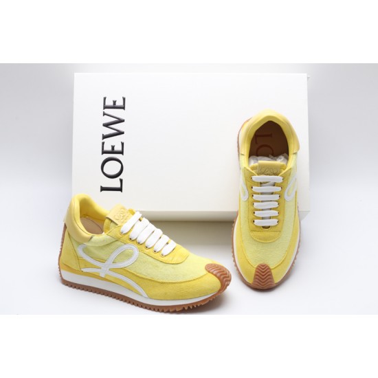 Loewe Flow Runner Low Yellow White Gum