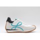 Loewe Flow Runner Low White Grey Sky Blue