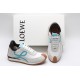 Loewe Flow Runner Low White Grey Sky Blue