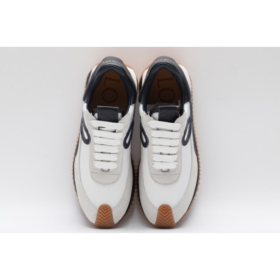 Loewe Flow Runner Low White Grey Black