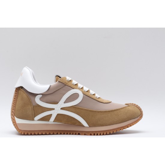 Loewe Flow Runner Low Brown White