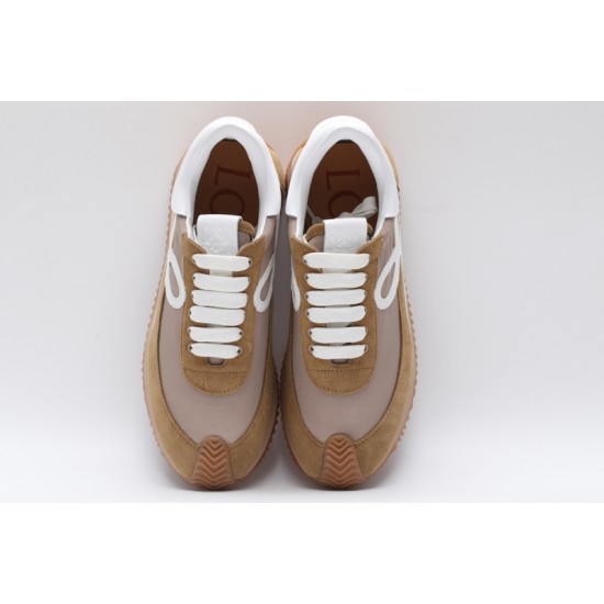 Loewe Flow Runner Low Brown White