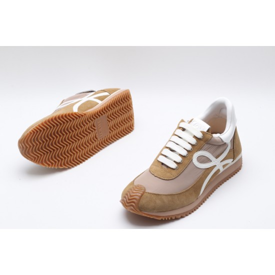 Loewe Flow Runner Low Brown White