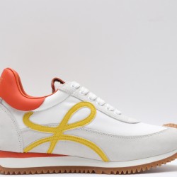 Loewe Flow Runner Low White Grey Yellow Orange