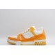 Louis Vuitton LV Trainer 'White Yellow Velcro' 1A9ZD6