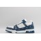 Louis Vuitton LV Trainer Monogram Denim White Blue