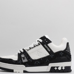 Louis Vuitton LV Trainer White Black