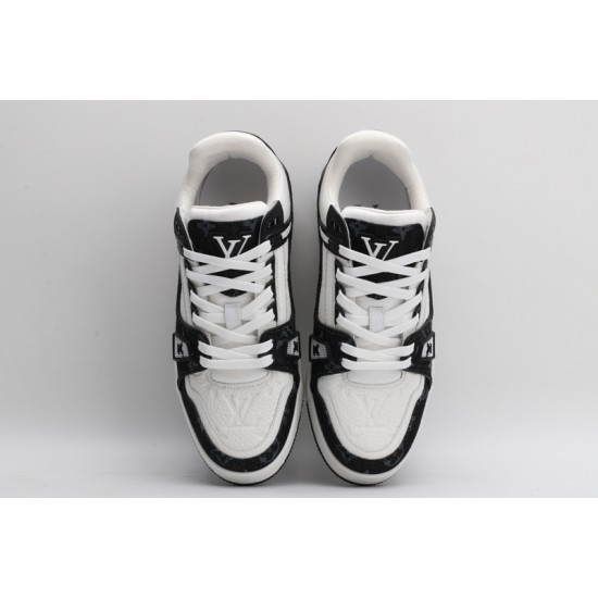 Louis Vuitton LV Trainer White Black