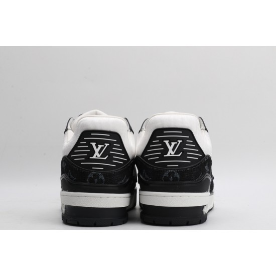 Louis Vuitton LV Trainer White Black