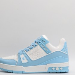 Louis Vuitton LV Trainer White Sky Blue