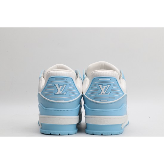 Louis Vuitton LV Trainer White Sky Blue