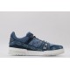 Louis Vuitton LV Trainer Sneaker Denim Monogram