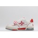 Louis Vuitton LV Trainer White Grey Red