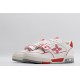 Louis Vuitton LV Trainer White Grey Red